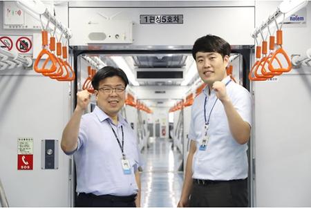  김상철 / 부산교통공사 건설계획처 팀장, 김철홍 / 부산교통공사 시설사업소 대리