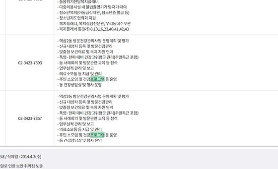 프로그램 : 계획, 활동, 수업, 수강 