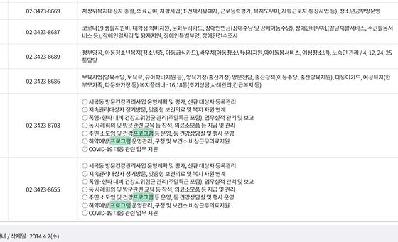 프로그램 : 계획, 활동, 수업, 수강 