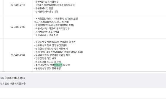 프로그램 : 계획, 활동, 수업, 수강 
