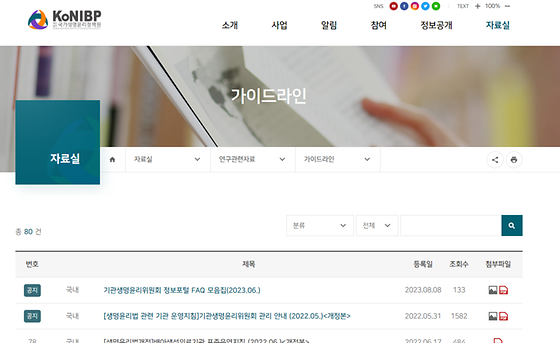 가이드라인을 우리말로 바꿔주세요