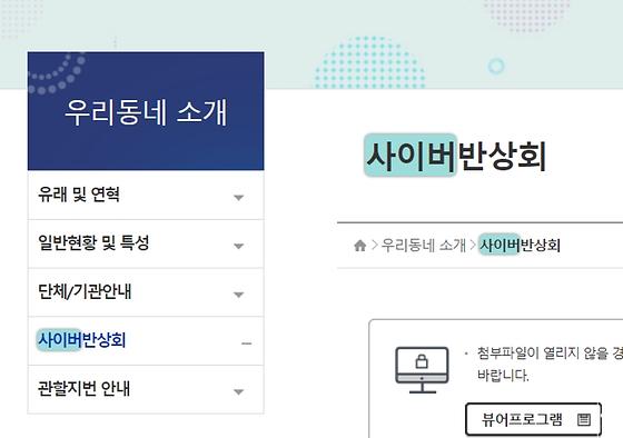 사이버 : 가상, 가상공간