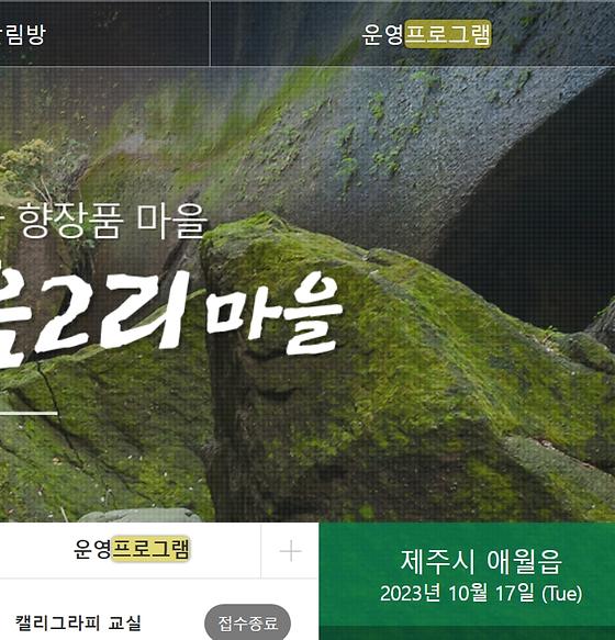 프로그램 = 계획, 활동, 수업, 수강, 지원