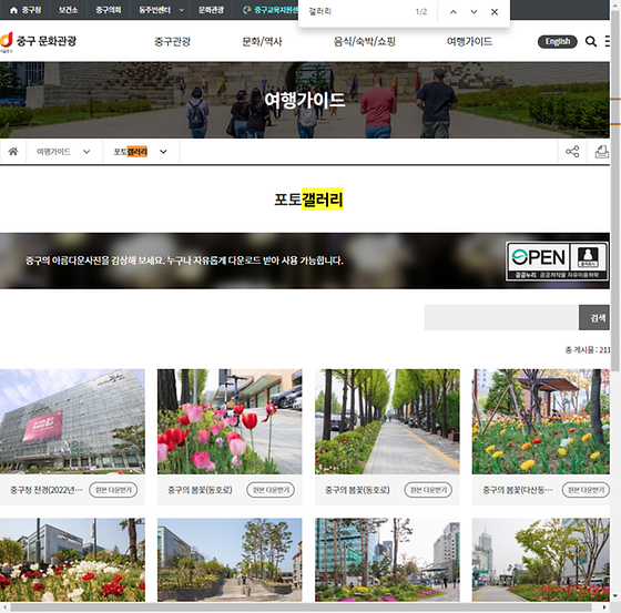 갤러리 = 전시실, 사진, 사진관