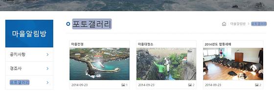 포토갤러리 = 사진첩, 사진전시장