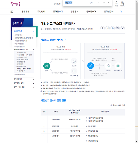 다운로드 = 내려받기