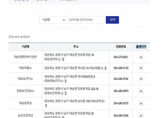 홈페이지 = 누리집