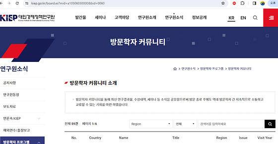 커뮤니티를 우리말로 바꿔주세요