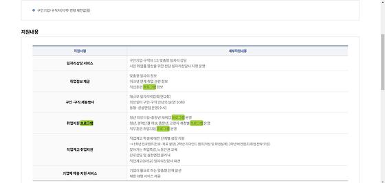프로그램 : 계획, 활동, 수업, 수강, 지원
