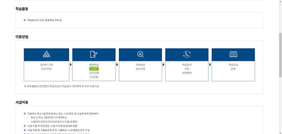 프로그램 : 계획, 활동, 수업, 수강, 지원