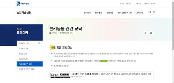 프로그램 : 계획, 활동, 수업, 수강, 지원