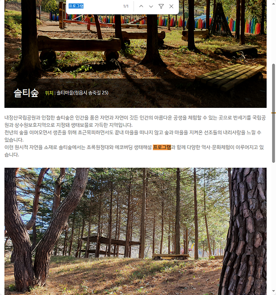 프로그램 = 계획, 활동, 수업, 수강, 지원