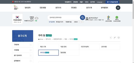 핫이슈 = 주요 쟁점, 화제