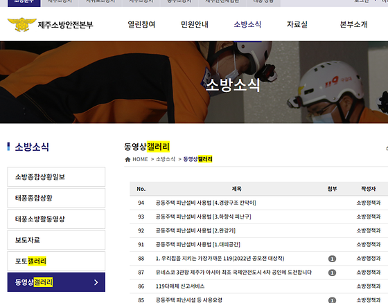 제주시 갤러리를 우리말로 바꿔주세요