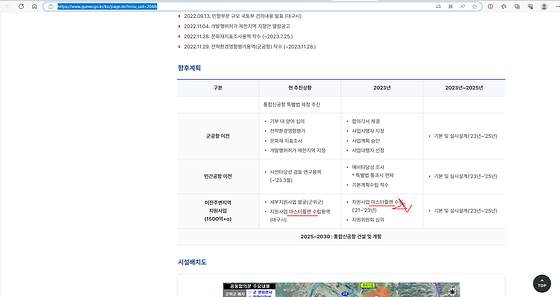 대구 군위군청 마스터플랜 바꿔주세요